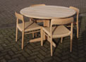 Deens design / Danish design, N.O. Moller / dining chairs