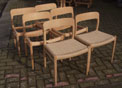 Deens design / Danish design, N.O. Moller / dining chairs